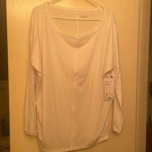 Athleta wide neck New sweater sz M